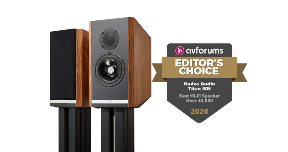 Titan 505 announced as Best Hi-Fi Speaker over £3k by AVForums!