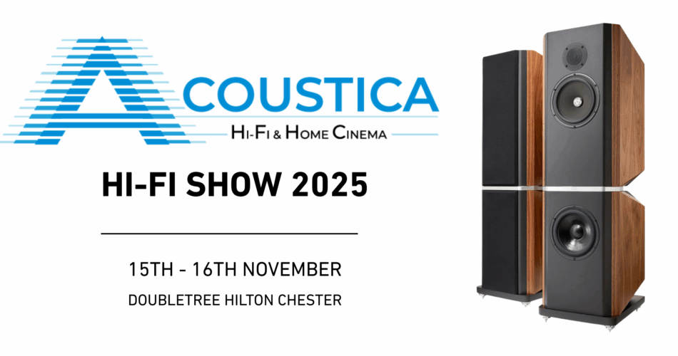 Join us at Acoustica Hi-Fi Show This November