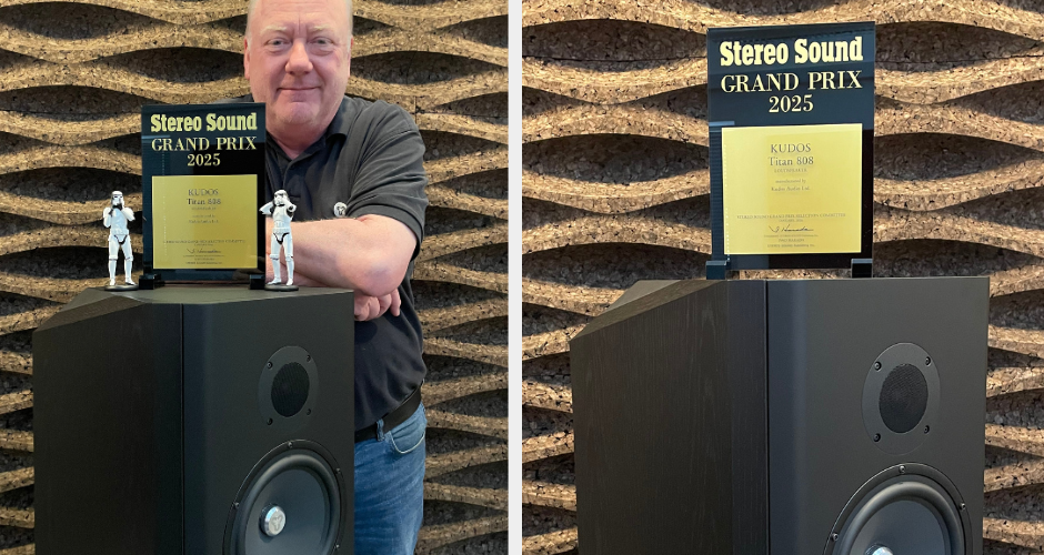 Kudos Audio Titan 808 Wins Stereo Sound Award