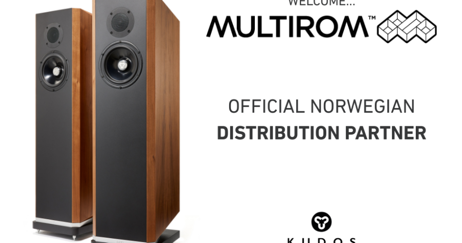 Multirom becomes Kudos Audio’s official Norwegian distributor